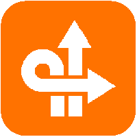 Road junction icon