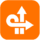 Small thumb road junction icon